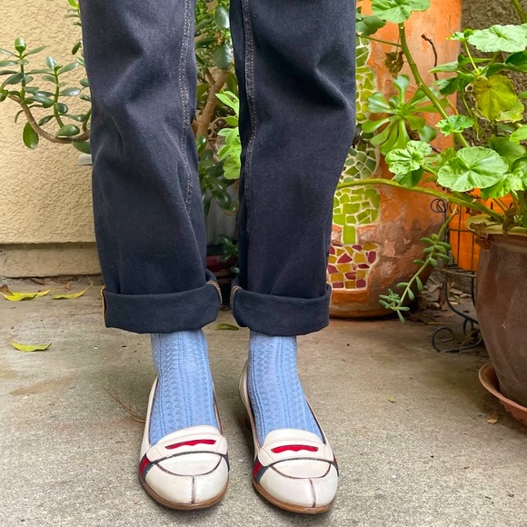 Vintage 70’s cream Gucci leather loafers - Picture 4 of 16